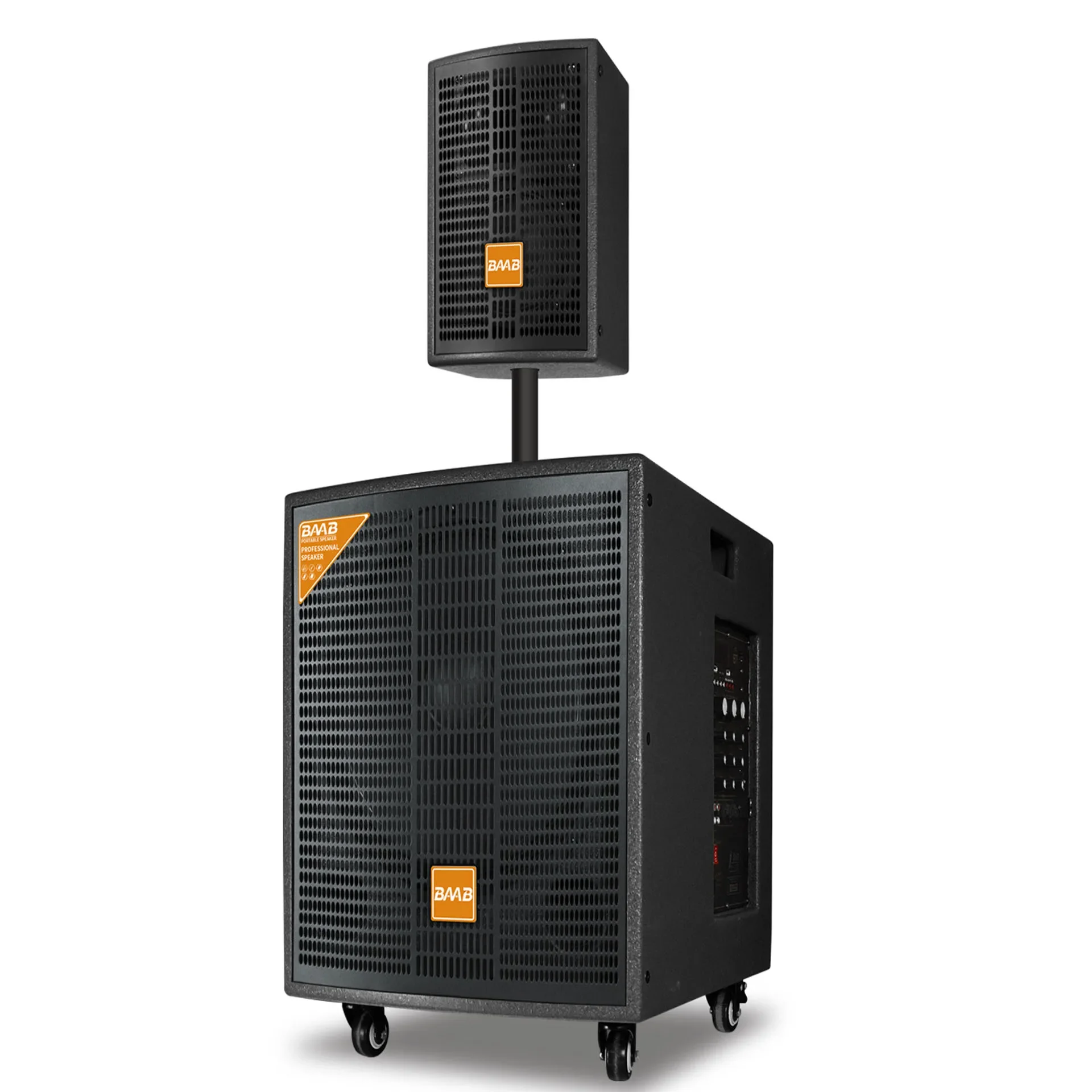 Пластиковый полночастотный динамик NDR BAAB 15 дюймов 1000 Вт