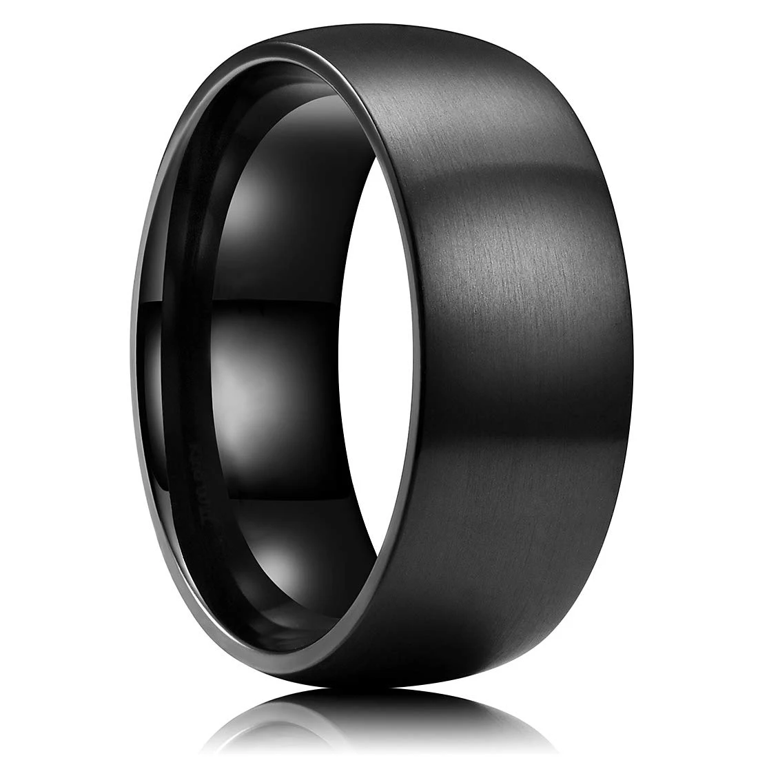 

Simple Men Rings Titanium Stainless Steel Rings For Men Matte Brushed Wedding Engagement Band Unisex Jewelry Gifts Drop Shipping