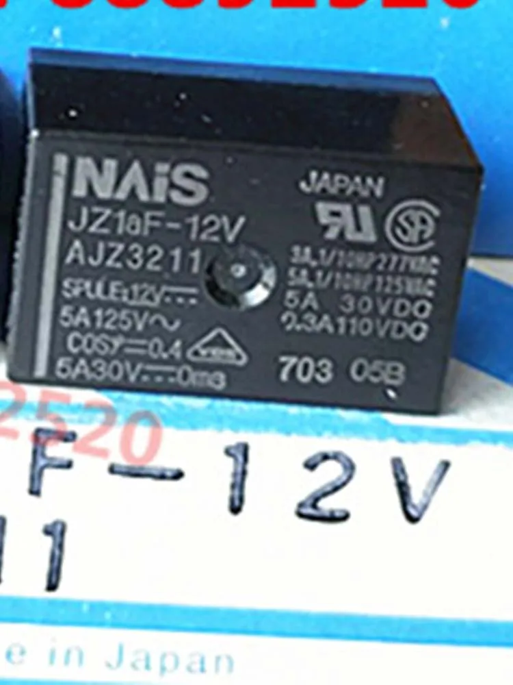 Реле JZ1AF-12V 12 В постоянного тока, 4 контакта, 1 шт.