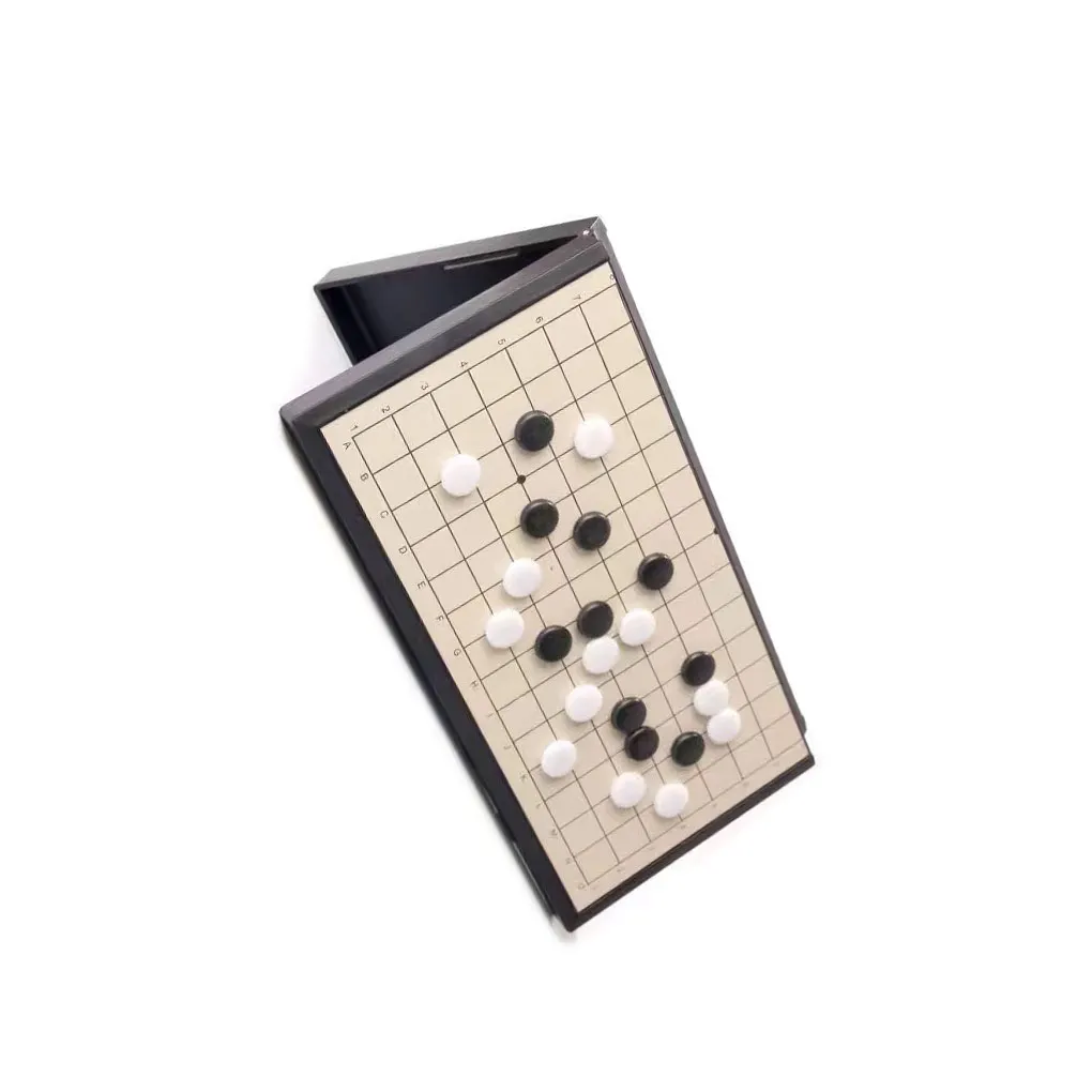 

Adults Professional Folding Go Game Pieces Board Set School Gobang Games Training Practice Educational Interactive Small