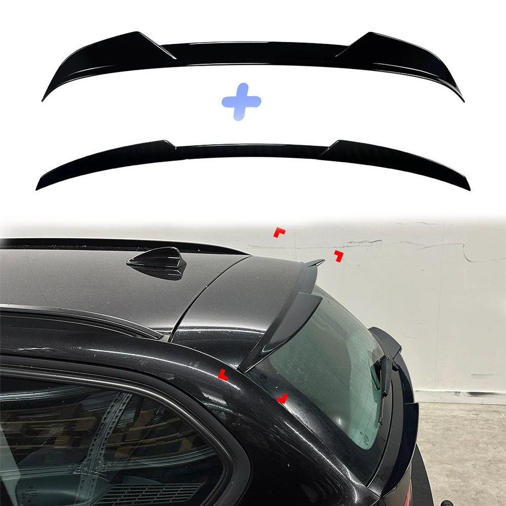 

Для BMW E91 3 серии Touring 2005-2012 Maxton стиль задний спойлер на крышу крыло задняя дверь багажника средний спойлер крыло Bodykit тюнинг