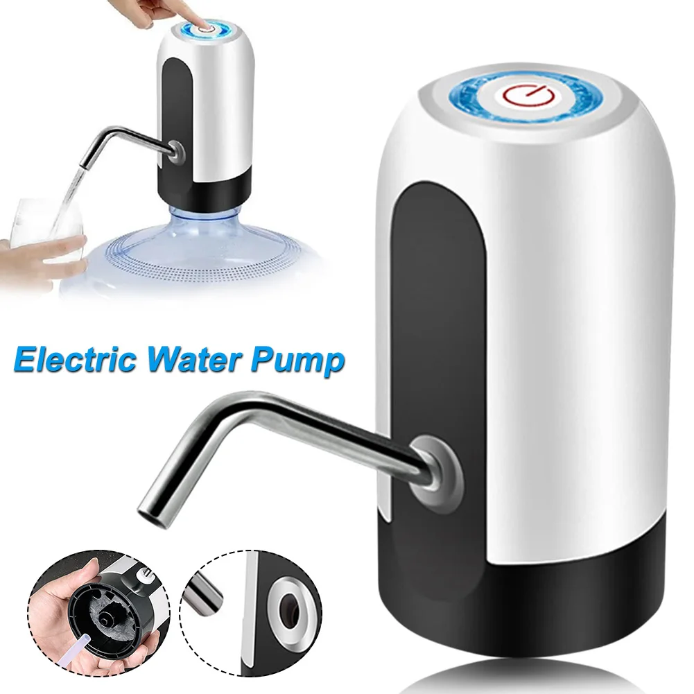 

Water Bottle Dispenser USB Charging Automatic Drinking Water Bottle Pump Portable Electric Water Dispenser for All Bottle