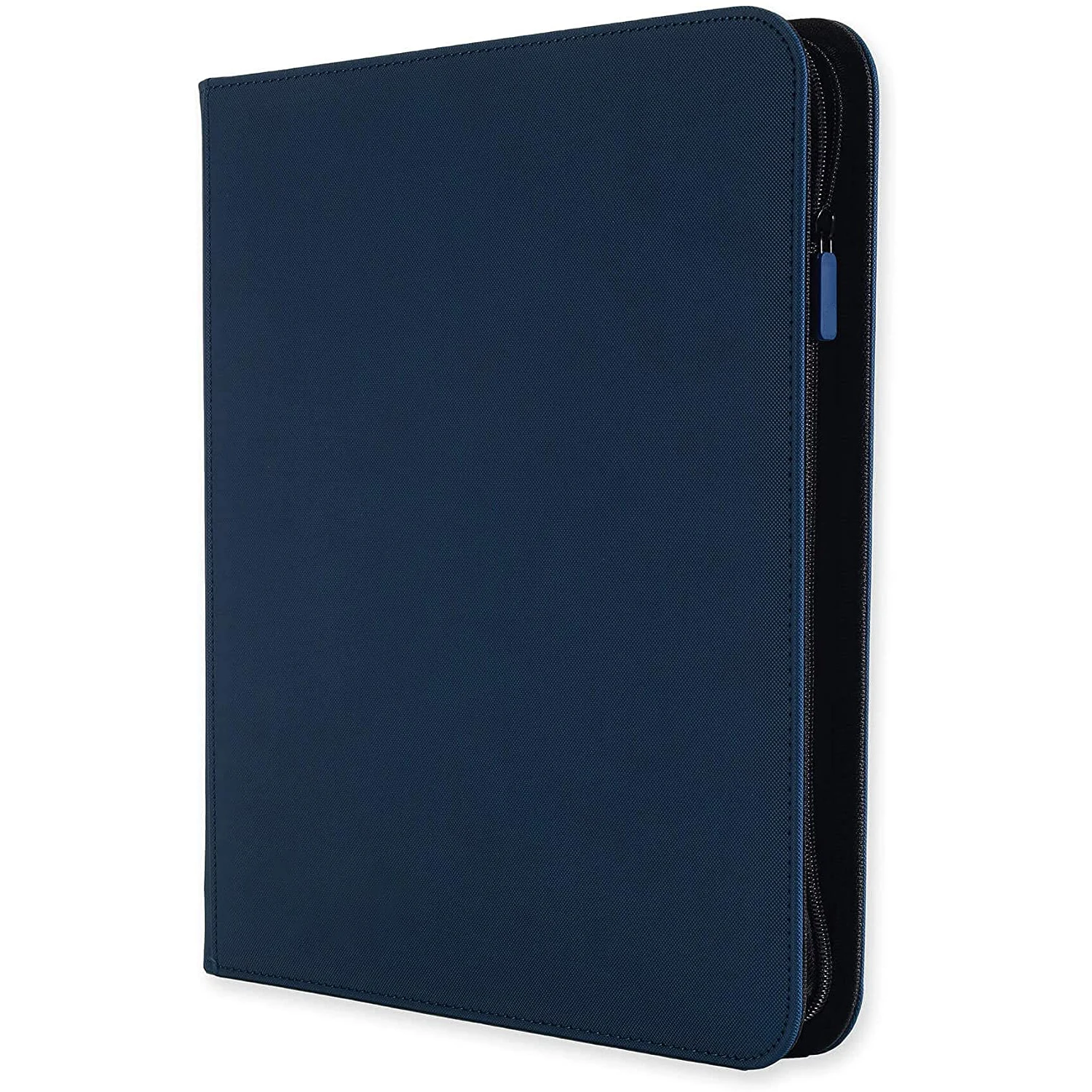 

Premium eXo-Tec Zip Binder - 12 Pocket Trading Card Album Folder - 480 Side Loading Pocket Binder for TCG MTG PKM YUGIOH (Blue)