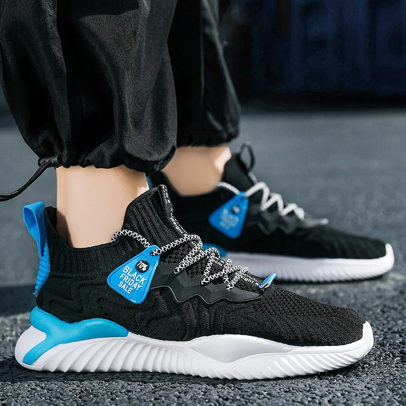 Мужские Повседневные Кроссовки С Дышащей Сеткой Легкая Летняя Уличная Одежда