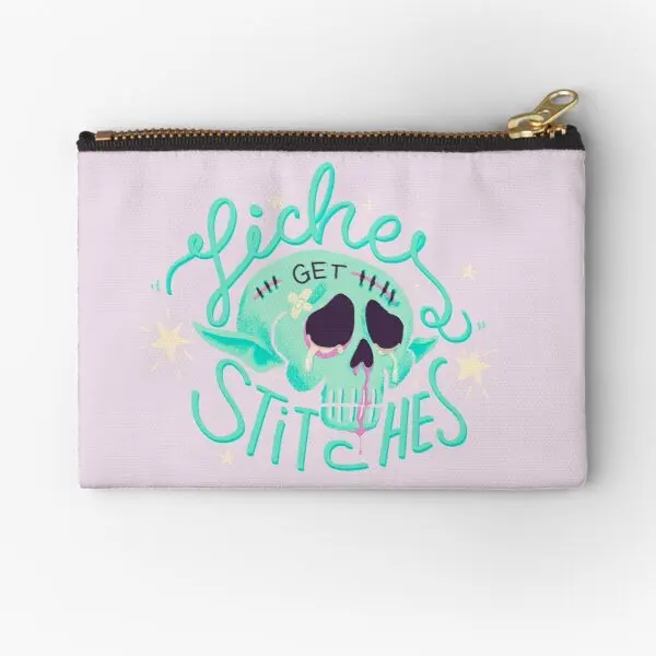 

Zipper Pouches Pocket Cosmetic Pure Key Small Packaging Men Women Storage Panties Wallet Underwear Socks Money Coin Bag