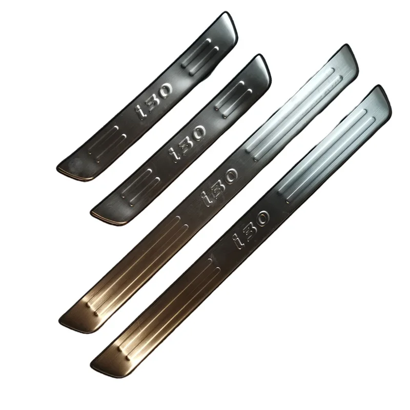 

Stainless Steel Scuff Plate Welcome Pedal Door Sill for Hyundai I30 IX35 Car Interior Decoration Accessories Protect Shell