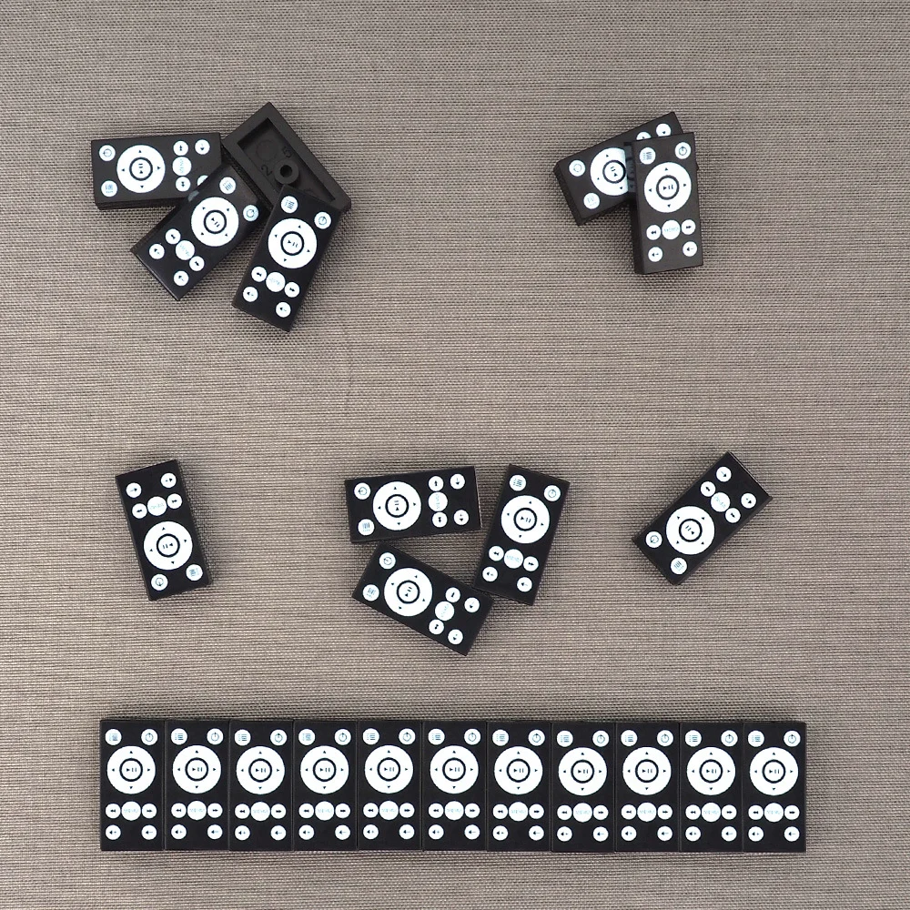 MOC 10 шт. печатные 3069 1x2 Пульт дистанционного управления узорные строительные