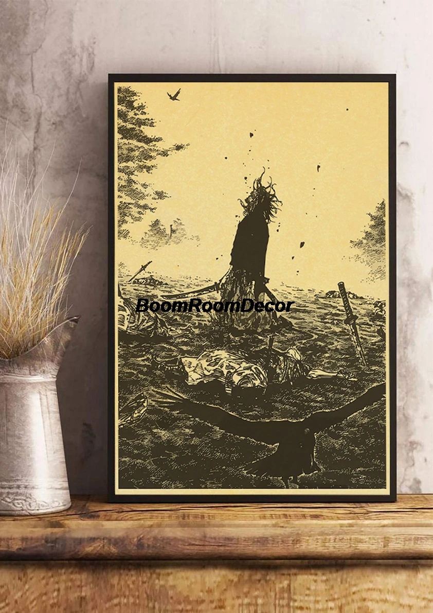 Японский аниме постер Миямото Мусаси мусаси миямото юдзан дайдодзи н н михайлов путь воина