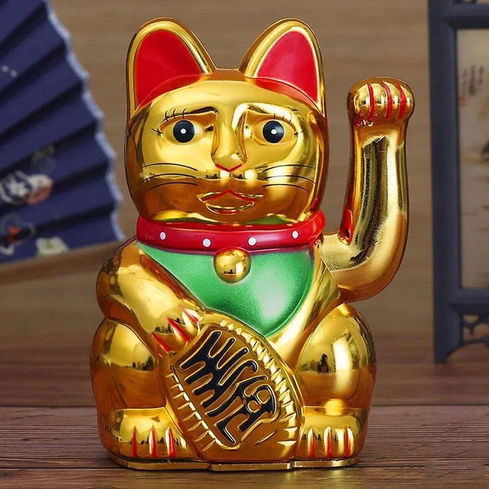 6-дюймовый Электрический машущий Кот на удачу кассиер Rifeng открытие магазина