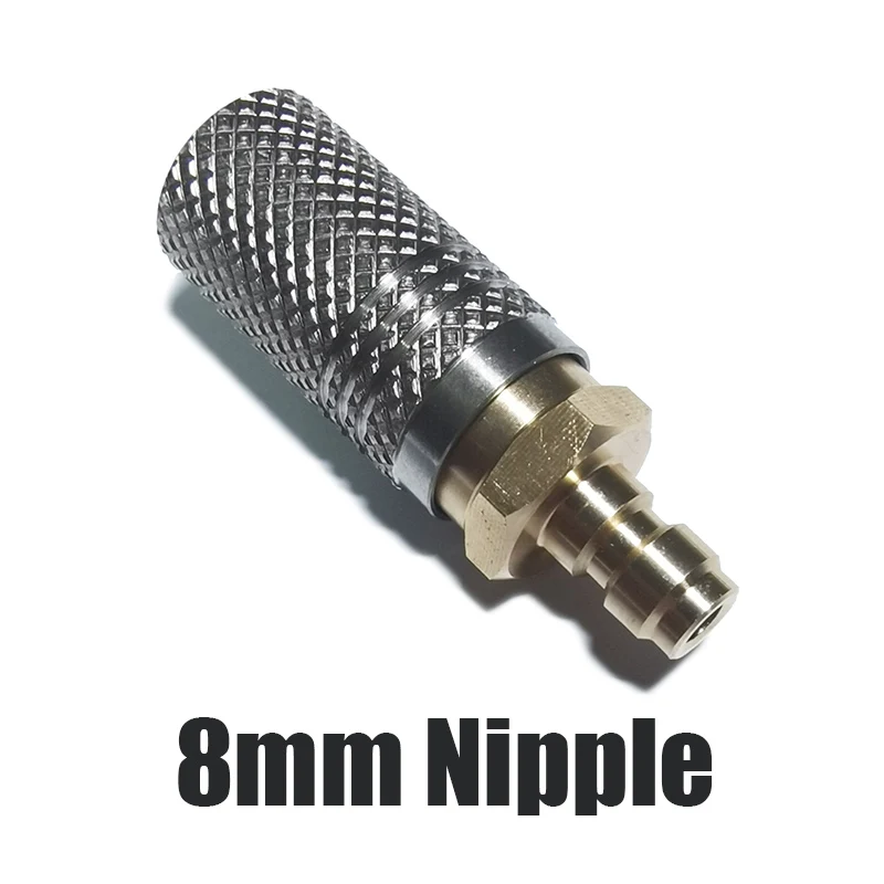 Быстроразъемный адаптер для зарядки воздуха 1/8BSPP (G1/8), 8 мм