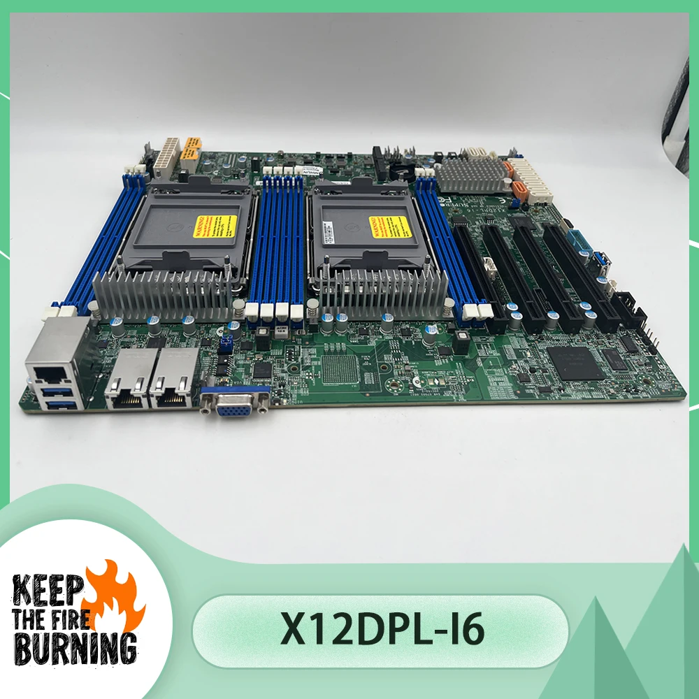 Для Supermicro ATX C621A LGA-4189 DDR4-3200MHz двухсторонняя Серверная материнская плата 12XSATA 3 256 ГБ