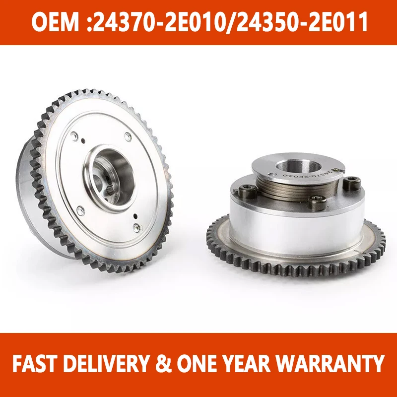 OEM 243702 E010 243502 E011 VVT звездочка распределительного вала ГРМ для Kia Soul Forte Hyundai Elantra GT