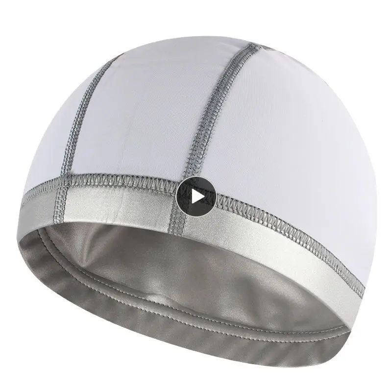 

Шапки для плавания, водонепроницаемые разноцветные удобные летние кепки для бассейна, Силиконовая Водонепроницаемая шапка для плавания с полиуретановым покрытием