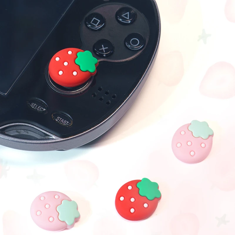 Фото 4 шт. силиконовые мягкие накладки на стики джойстика для Sony PlayStation PS Vita PSV 1000 Fat/2000 Slim, защитный чехол №2
