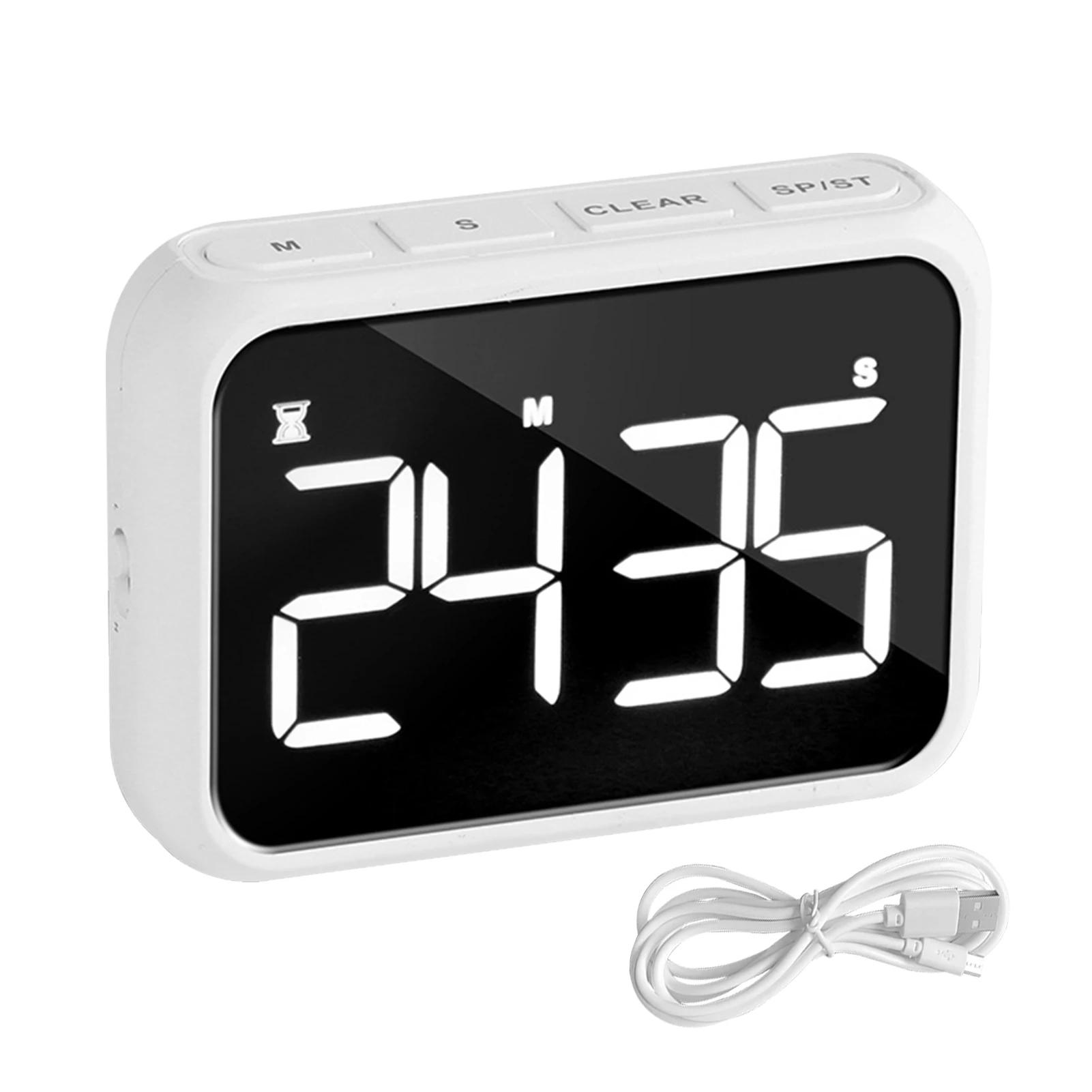 

Магнитный большой экран с 3 кнопками уровня яркости и цифровым таймером