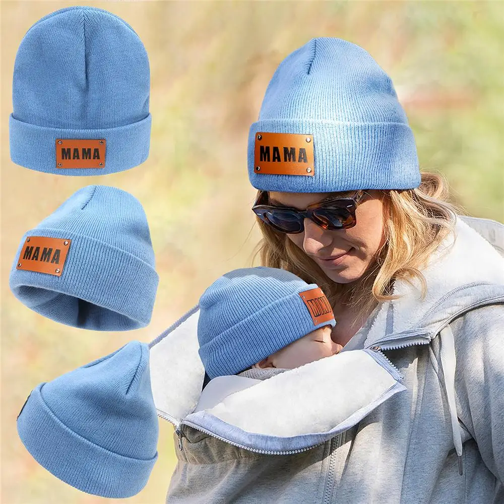 

Soft Hip Hop Warm Skullies Winter Caps Beanies Knitted Hat Women Knit Hat