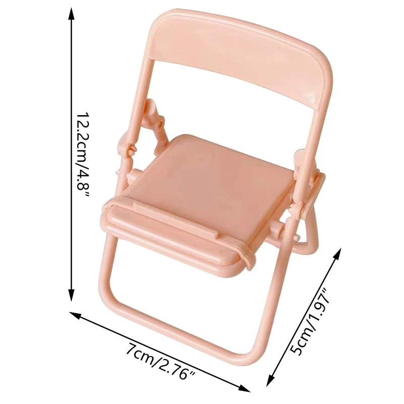 Регулируемая Мини-подставка для стула настольный держатель телефона прочный iphone