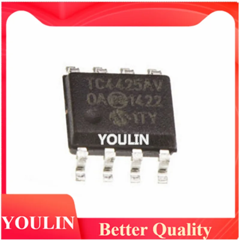 

10 шт. новый оригинальный TC4425AVOA SOP8 TC4425AV двойной чип драйвера мощности MOSFET