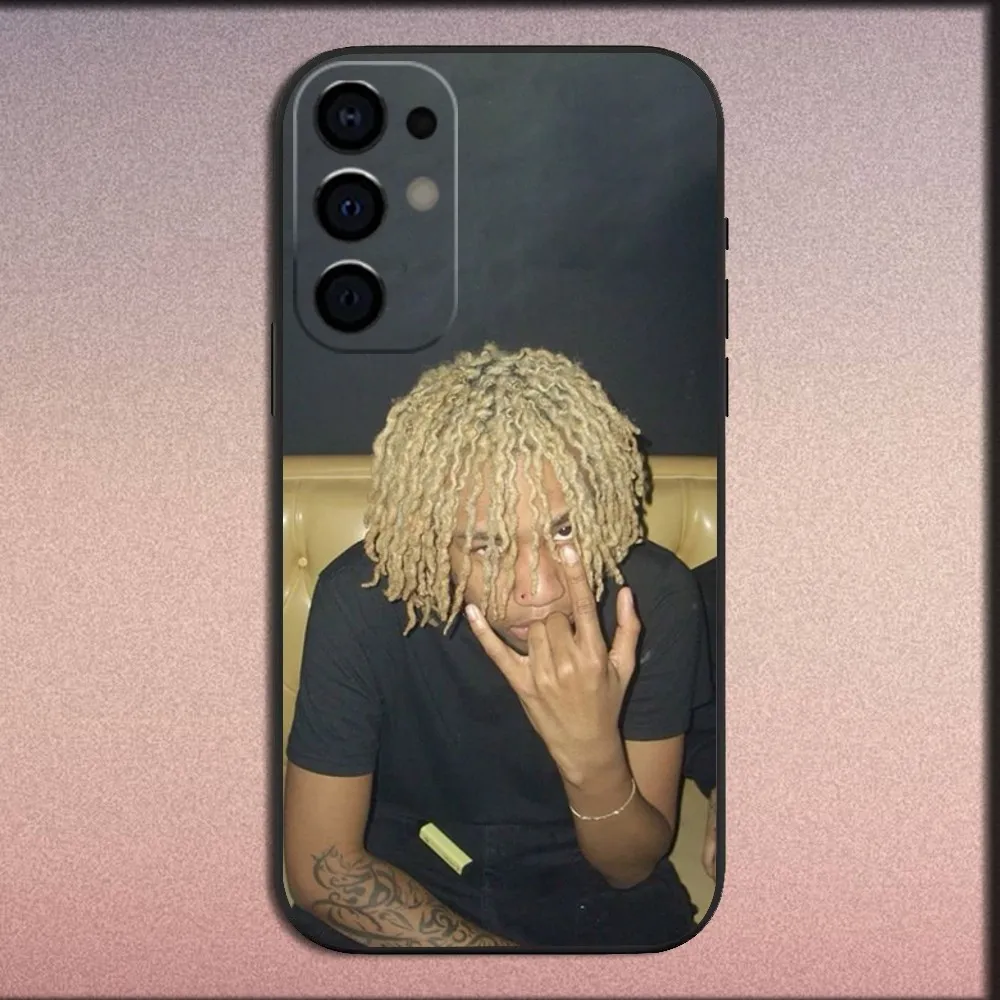 Rapper Rich A-Amiri Phone Case For Samsung S25 S24 S21 S22 S23 S30 Ultra S20 Plus Fe Lite Note 10 9 5G Black Soft Cover