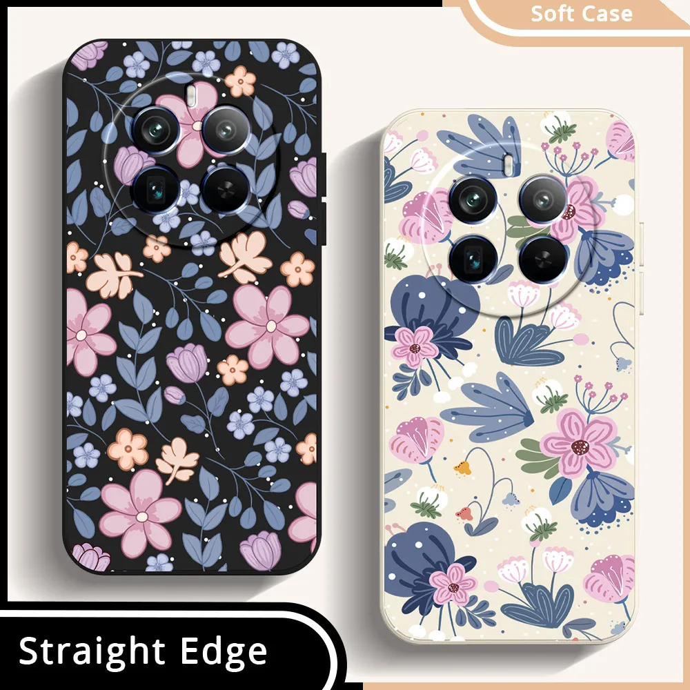 Противоударная задняя крышка из мягкого силикона ТПУ для Realme Narzo 70 60 Pro N53 N55 60X 30A 20