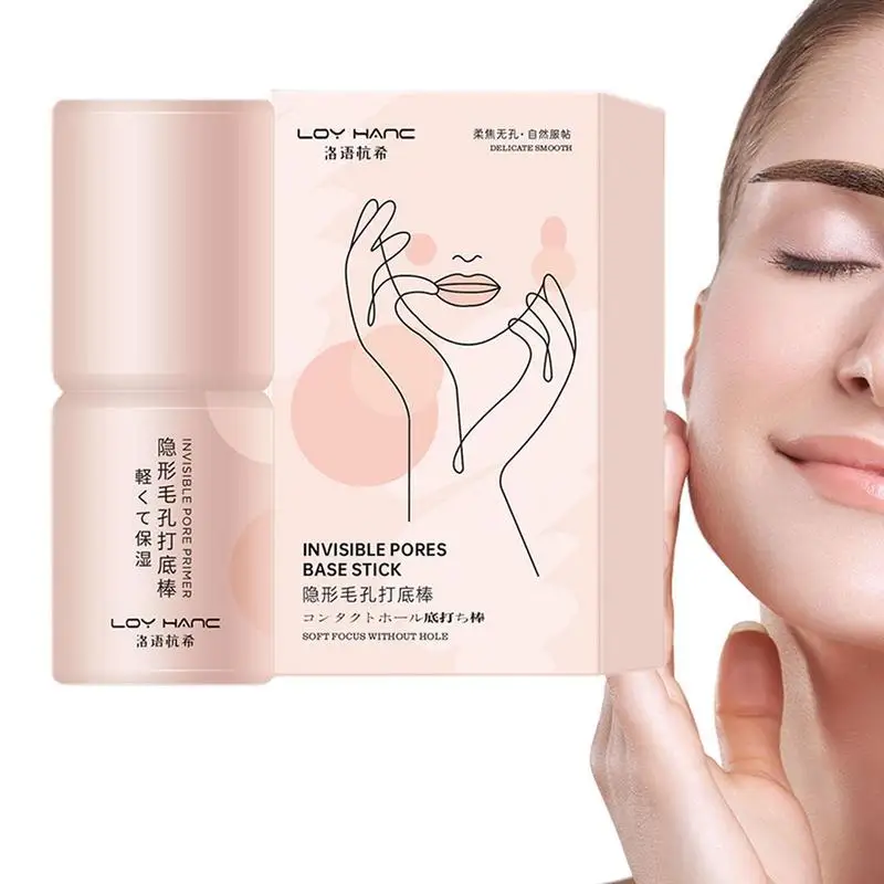 

Invisible Pore Primer Stick Long-lasting Concealer Moisturizing Clear Base Makeup Brighten Skin Tone Facial Makeup Primer Stick