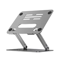 office for desk abs gift with heat vent aluminium alloy laptop stand non slip adjustable holder home multi angle travel foldable