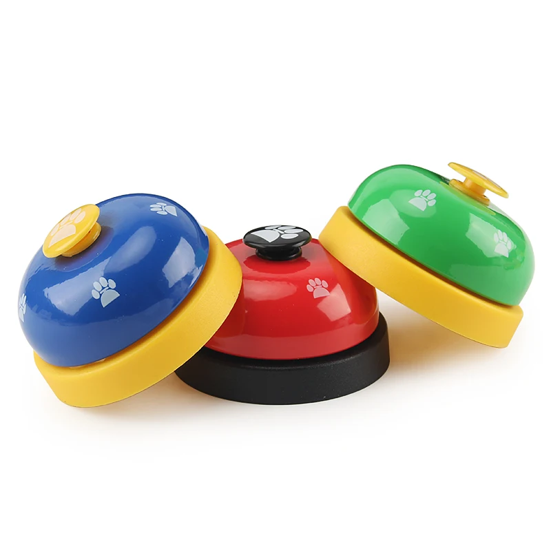 Little Bell Buzzer Button Megaphone Chip Sound Record PUSH Pet Box Buzzers Game Play Interactive Toys for Dogs Buttons Craft Dog