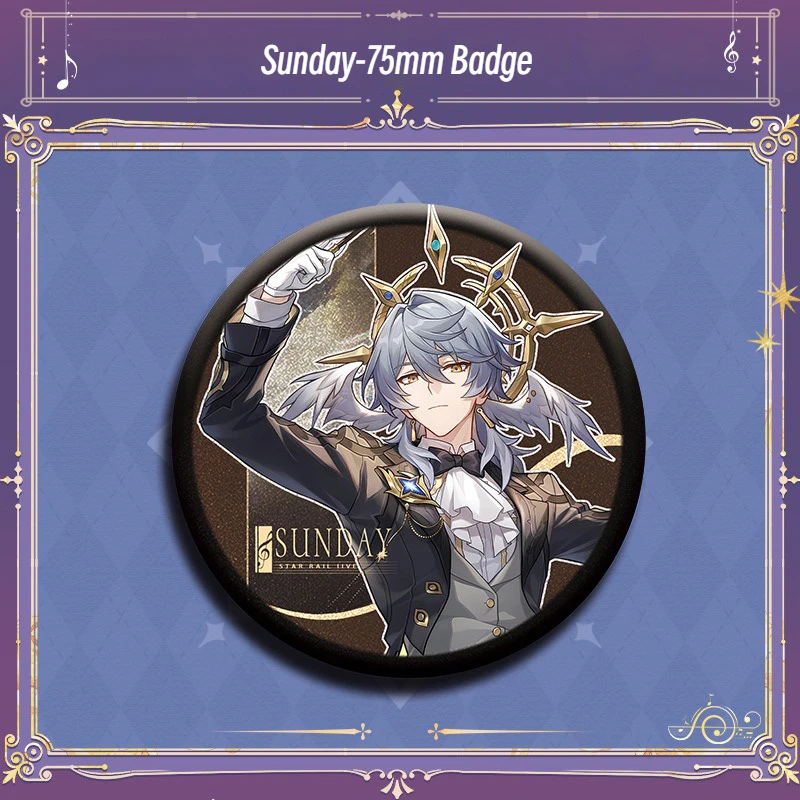 MINISO Значок Honkai Star Rail 75 мм