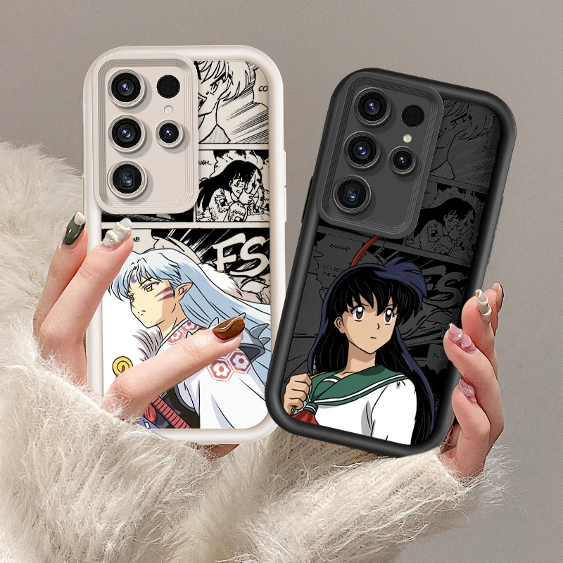 Искусство аниме-комиксов Inuyasha для Samsung Note 20 S24 S23 S22 S21 S20 Ultra Plus FE A25 A23 A22 A15 A31