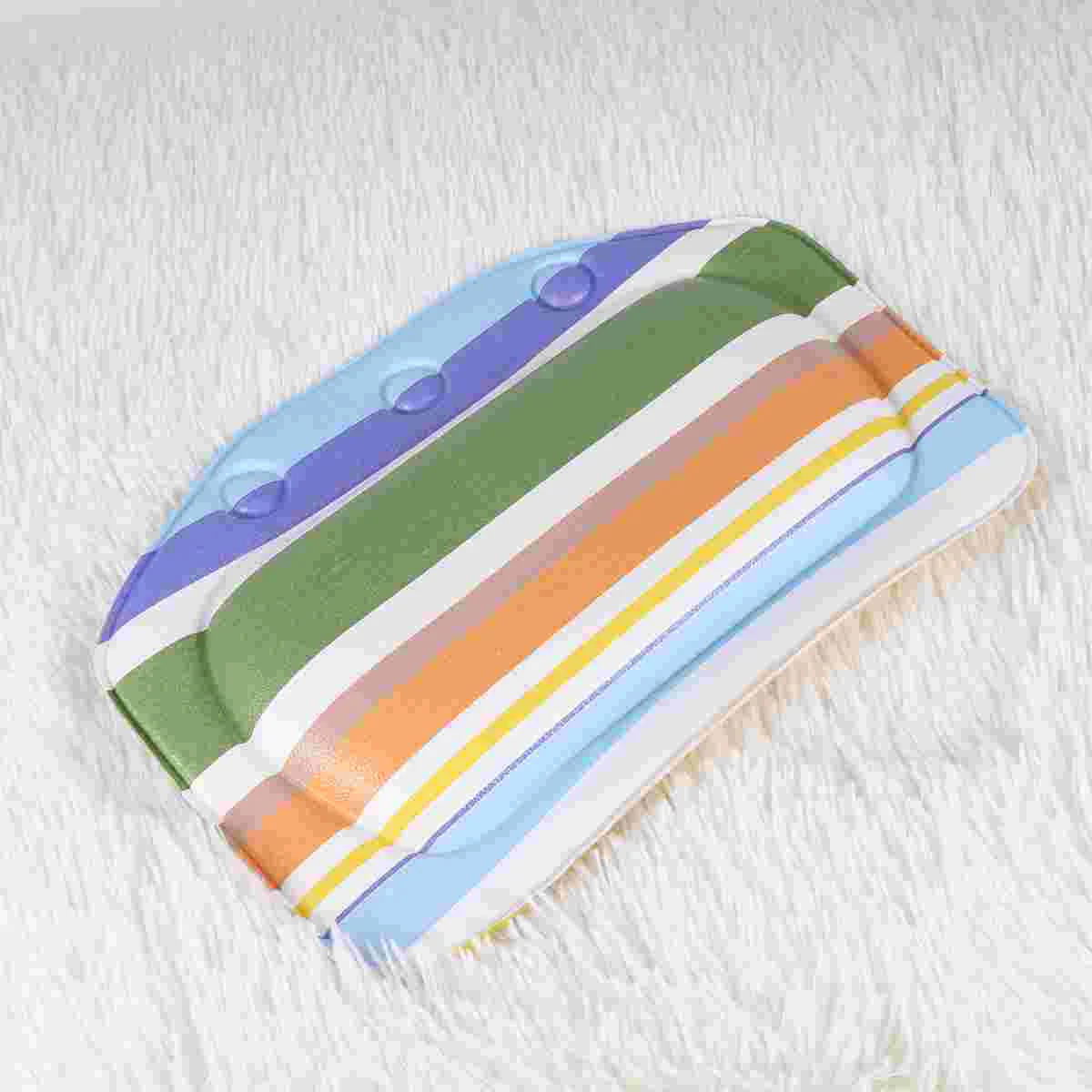 

Pillow Bathtub Cushion Bath Pvc Tub Shower Spa Support Headrest Non Suction Cups Household Sponge Head Target Bathroom Supple