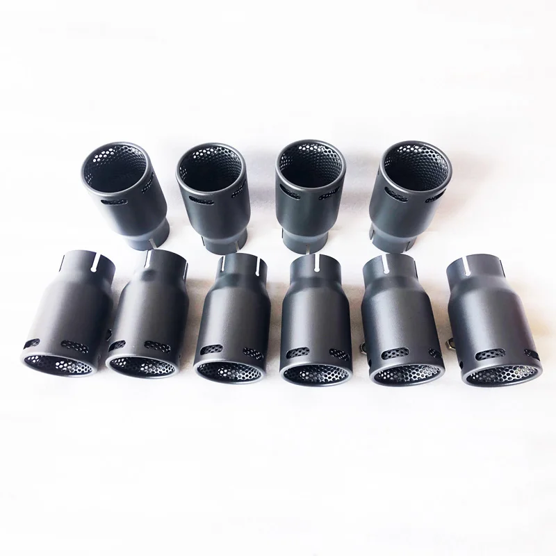 

Boska Matte Black Tail Throat For Lamborghini Aventador SVJ/Huracan EVO Spyder Stainless Steel Exhaust Pipe Tail Throat