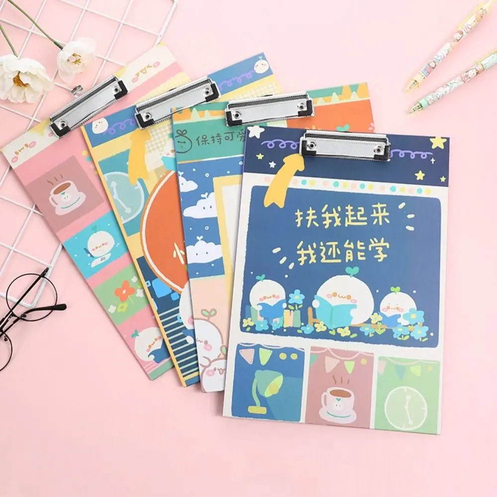 

Girls A4 Writing Pad Menu Folder Stationary File Folder Writing Tablet Writing Clipboard Memo Clipboard Paper Organizer