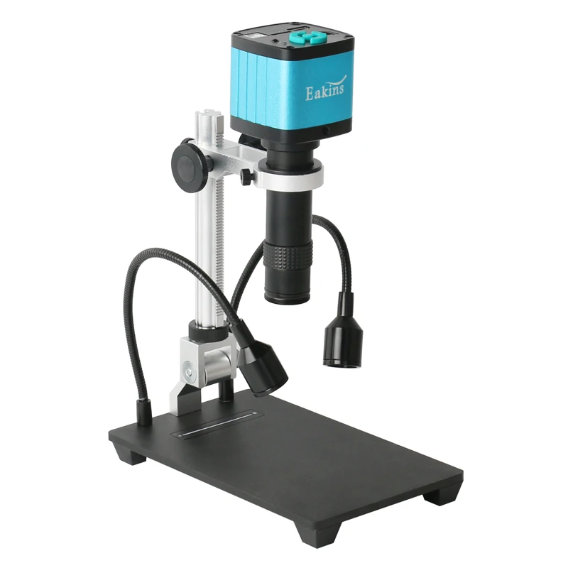 

2K 48MP Electronic Digital Video Microscope Camera 130X C-Mount Lens Industrial Working Inspection Kit For Phone PCB Repair