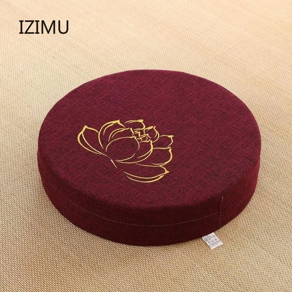 IZIMU 40X6CM йога медитации пеп твердая текстура спинка заднего сиденья подушка