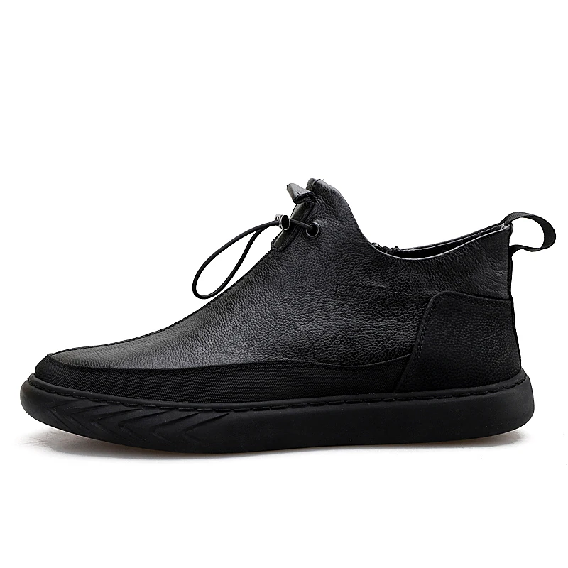 Мужская повседневная обувь из натуральной кожи мужские лоферы на весну осень