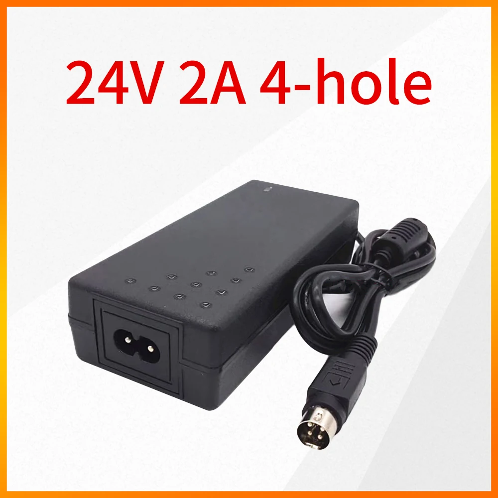 

24V 2A 4-hole Power Adapter For Canon DR-M140 DR-M160 DR-X10C 24V2A Four-hole Scanner