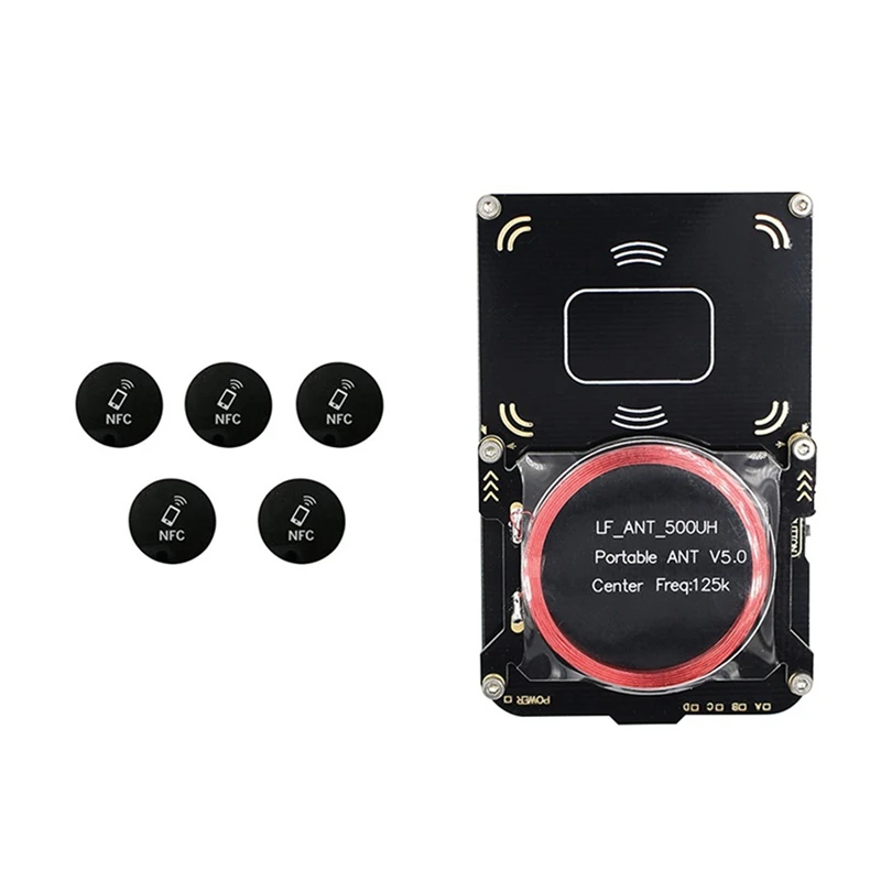 

6Pcs Rfid Proxmark3 Smart Card Reader Copier Kit 512M Memory Detection Cracker Nfc Key Duplicator Ic/Id Tag Clone Writer