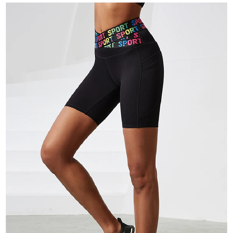 2022 Summer New Women High Waist Workout Short Legging Fitness Yoga Shorts Scrunch Butt Yoga Running Short Sport Gym Leggings