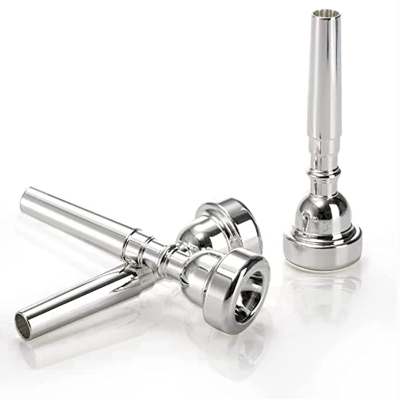 3 упаковки мундштука для трубы 7C 5C 3C посеребренный мундштук начинающих