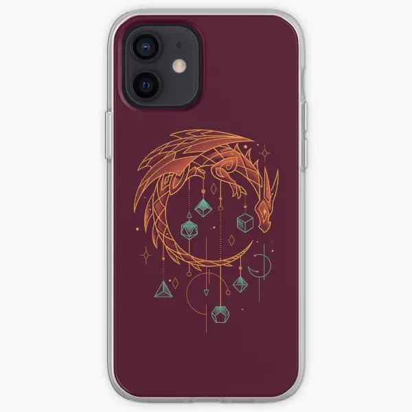 Чехол для телефона Draconic Dice Keeper ролевых игр и геймеров настраиваемый iPhone 11 12 13 14 Pro