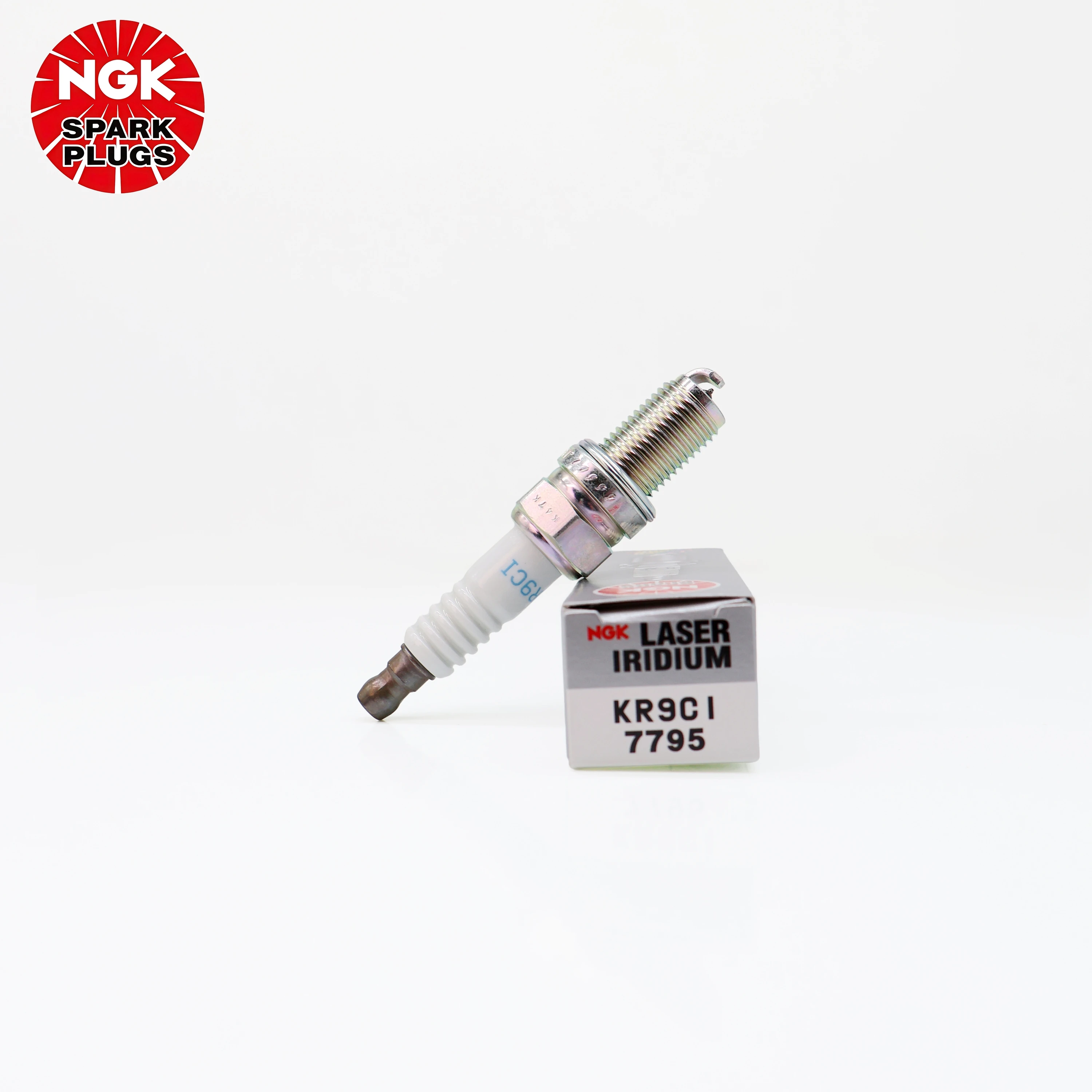 Фото Оригинальная свеча зажигания NGK Laser Iridium KR9CI 7795 для BMW, MINI OEM: 11127675485, 12127699116, 12127728635, 7675485 №1