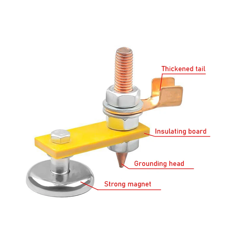 Сварочная магнитная головка хвостовик металлообработка ремонт сварочная машина