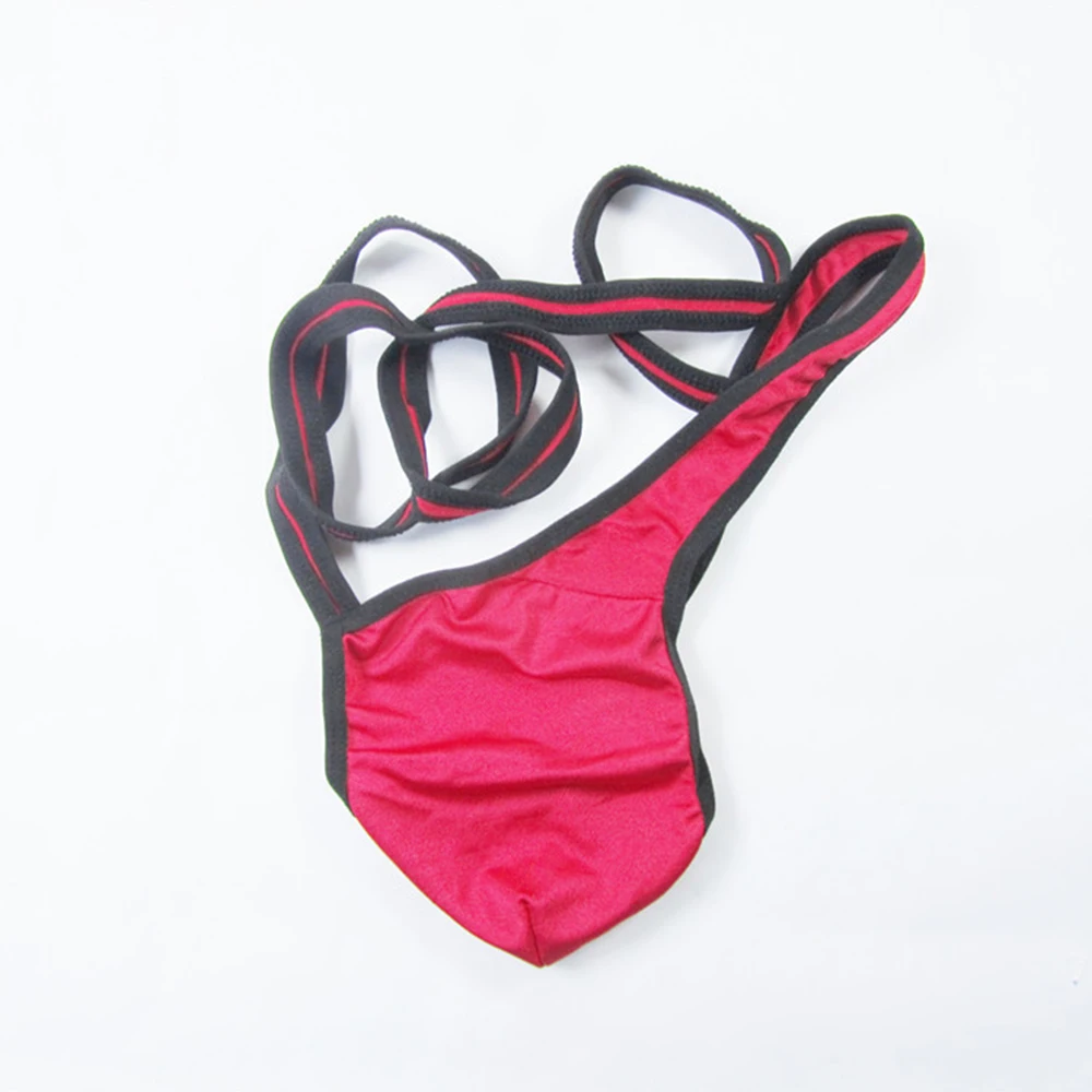 

Men Sexy Suspender Strappy Pouch Thong U Convex Underwear Briefs Underpants Panties Solid Seamless Jockstrap Men Lingerie