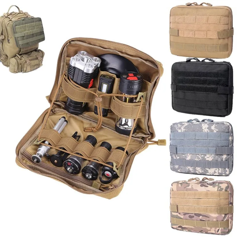

Tactical Waist Pack Lighthouse Outdoor Camping Storage Bag Medical Kit Tent Lamp Accessories Organizer Portable Surviva Kit