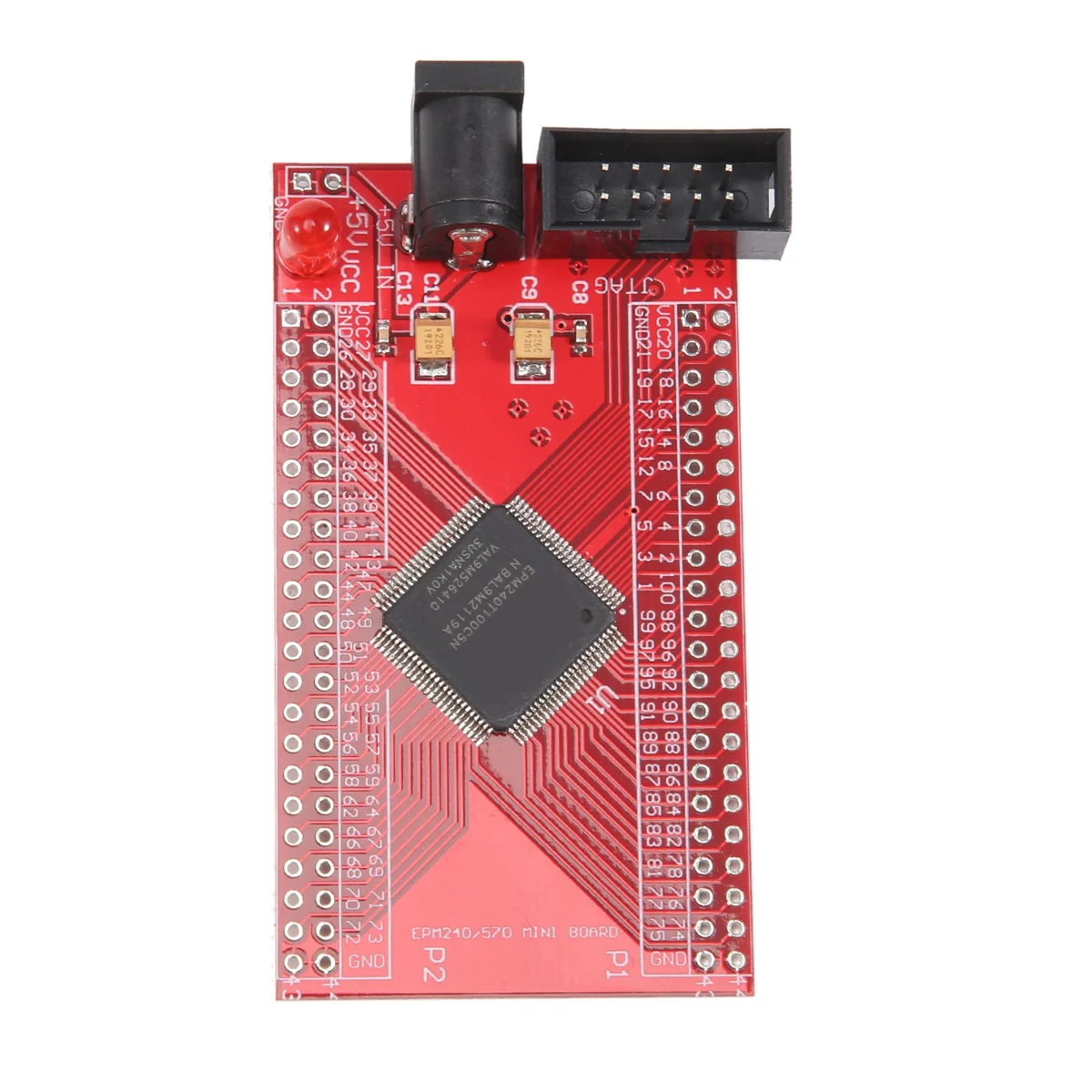 

Max II EPM240 CPLD Development Board Learning Board USB Blaster Mini USB Cable 10-Pin JTAG Connection Cable Red