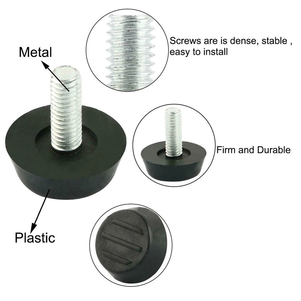 

Chair Glide Leveling Foot Chair Feet Table Foot 20Pcs Adjustable Furniture Accessories Furniture Leveling Feet