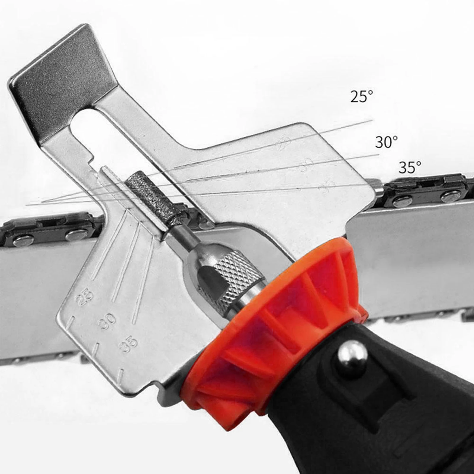 

Chain Saw Sharpening Kits Chain Sharpener For Chainsaws 3 Sizes High Hardness Diamond Sharpening Replacement Plated Chainsaw