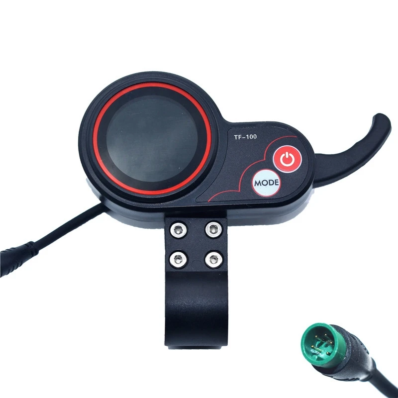 

Светодиодный дисплей с дроссельной заслонкой, 36/48 В, Подсказка о сбое пробега аккумулятора, 5-контактный разъем для электрического скутера