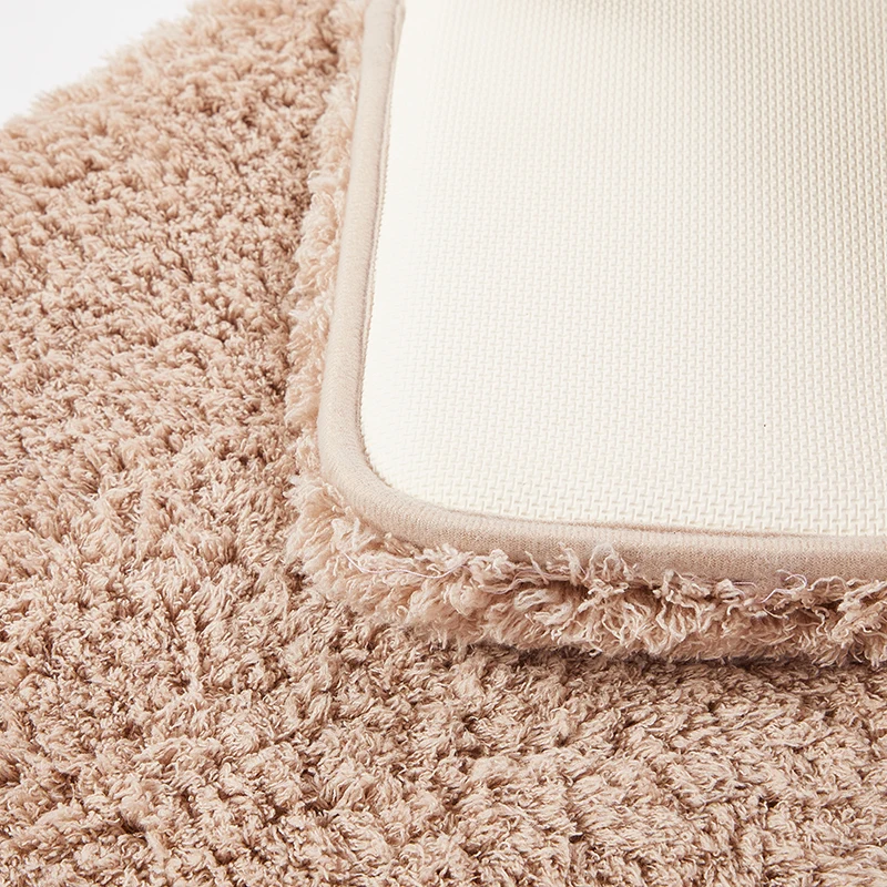 hot selling shaggy extra absorbent rugs non slip microfiber shower cozy bath mat not easy to change color easy clean comfortable free global shipping