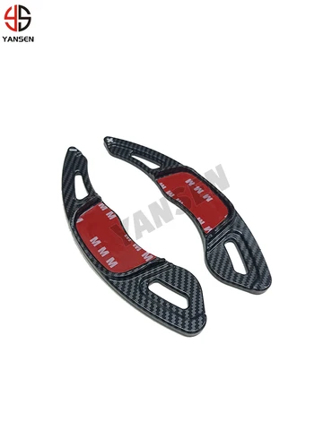 Лопатка переключения передач DSG для Volkswagen Golf 7 Mk7 R-Line GTI VW Golf 7 2013-2018, рулевое колесо из углеродного волокна
